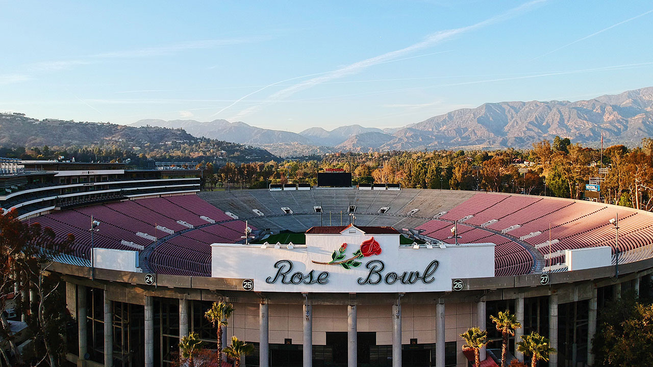 Rose Bowl Aerial View